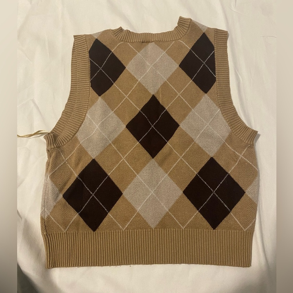 Garage checkered tank top